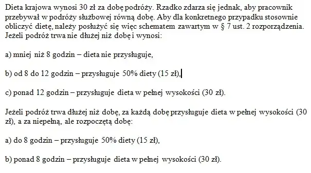 Ile przysługuje diety w delegacji? Sprawdź, aby nie stracić!