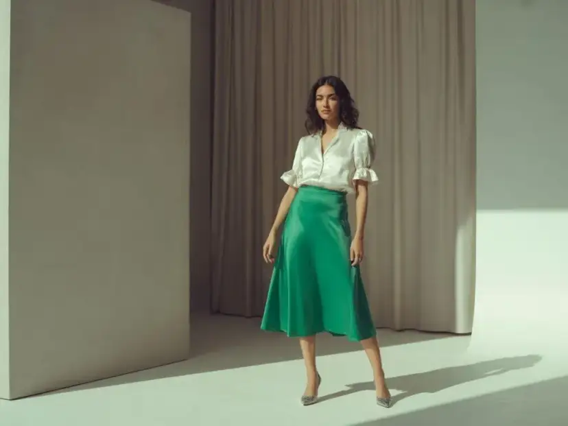 Co ubrać do zielonej spódnicy, aby wyglądać stylowo i modnie?