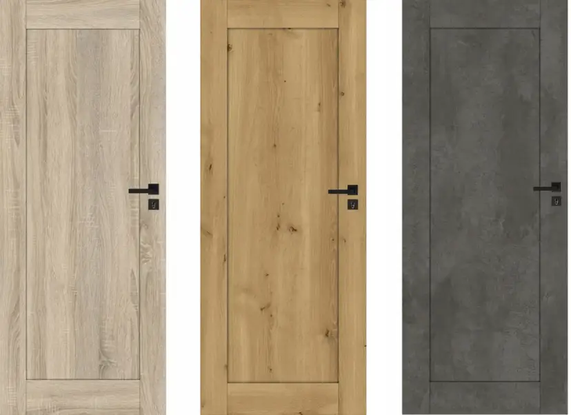 Drzwi 80 z ościeżnicą regulowaną: Idealny otwór (88x206 cm)