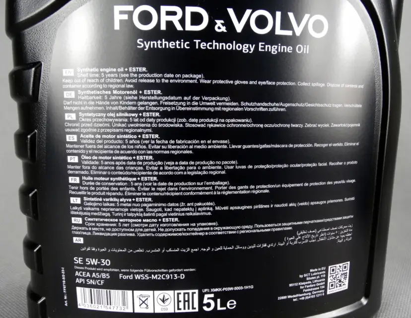 Motul 5W30 do Forda: Jak wybrać najlepszy olej? Norma 913-D