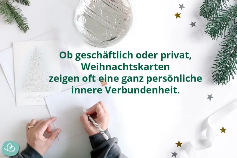 Geschäftliche Weihnachtskarten: Zitate, die Eindruck machen