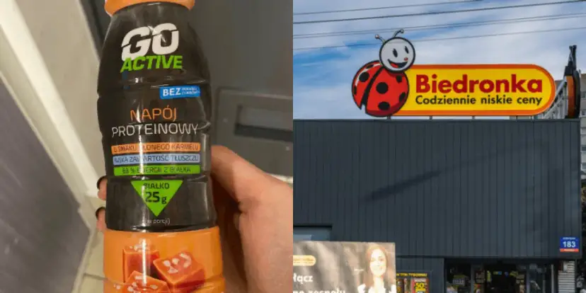 Biedronka Go Active: Dlaczego napoje proteinowe znikają z półek?