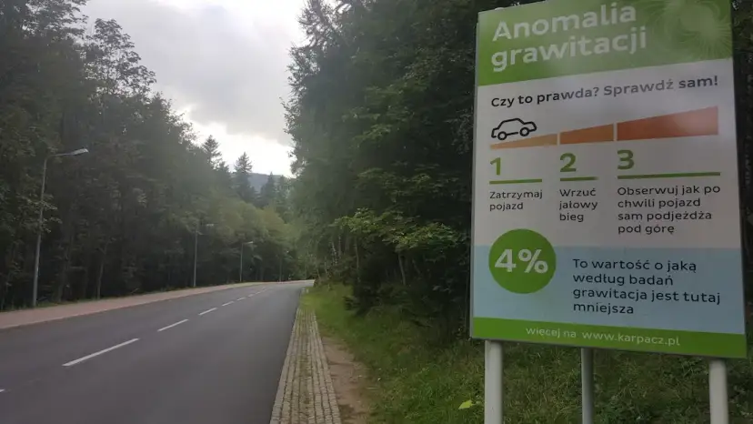 Góra Żar: Gdzie jest i dlaczego grawitacja tam oszukuje?