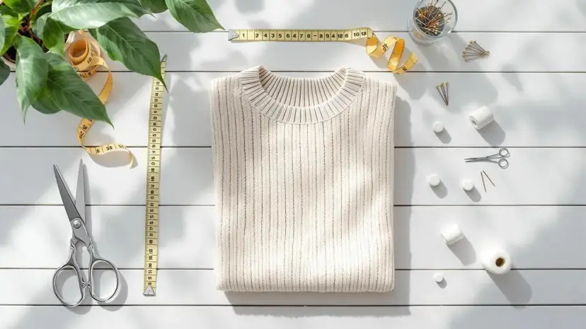 Jak skrócić sweter? 3 metody krok po kroku uratuj ulubiony!