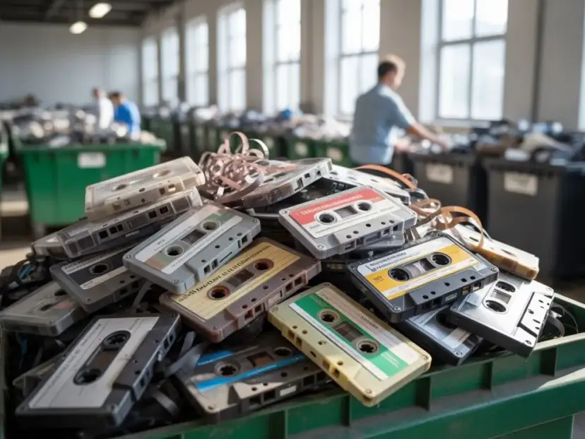 Gdzie wyrzucić kasety wideo? Sprawdź, jak uniknąć problemów z utylizacją