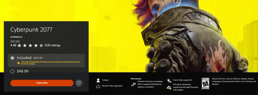 Kiedy Cyberpunk 2077 wrócił na PS Store? Wszystko, co musisz wiedzieć