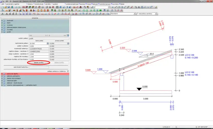 Jak długość okapu dachu w cm wpływa na komfort i koszty?
