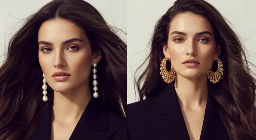 Jak stylizować długie kolczyki, aby uniknąć modowych wpadek?