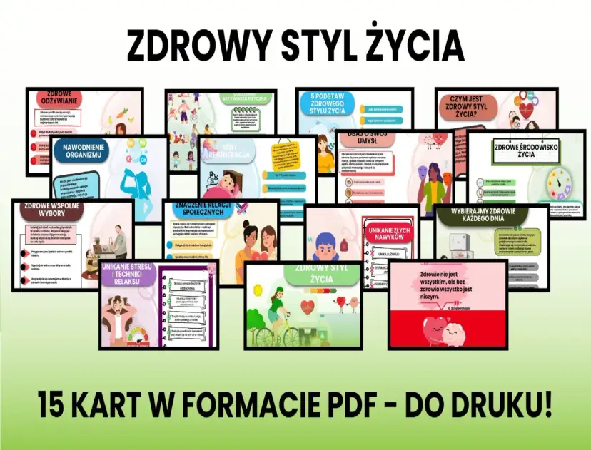 10 zasad zdrowego stylu życia: odżywianie, nawodnienie, aktywność, sen, relacje, umysł, unikanie stresu, unikanie złych nawyków, zdrowe środowisko, wybory.