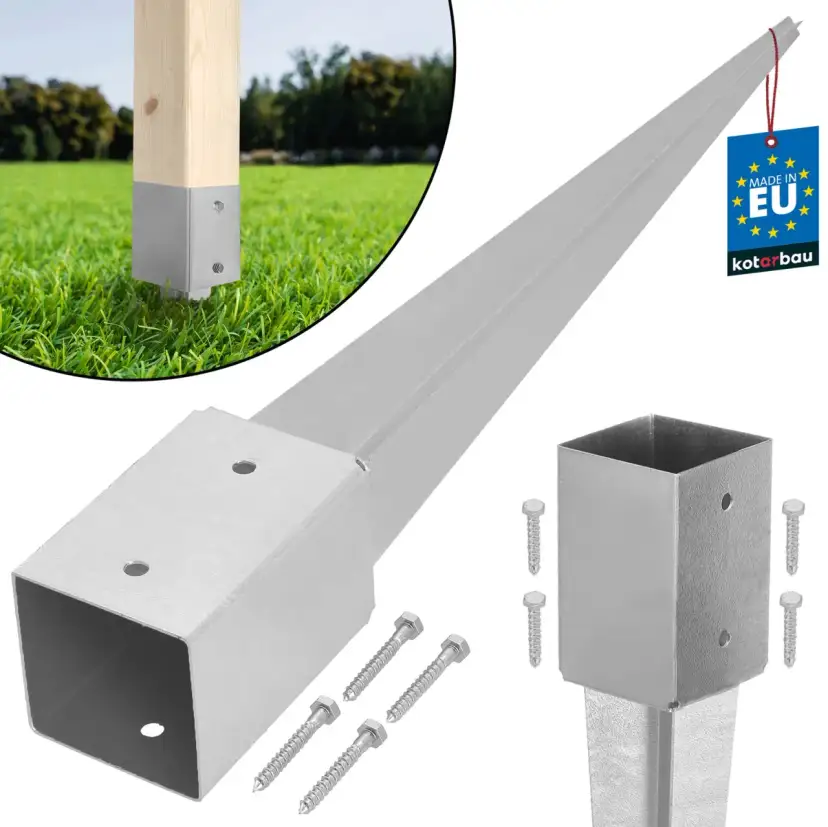 Stabilny płot? Kotwa wbijana 10x10: Wybór i montaż krok po kroku