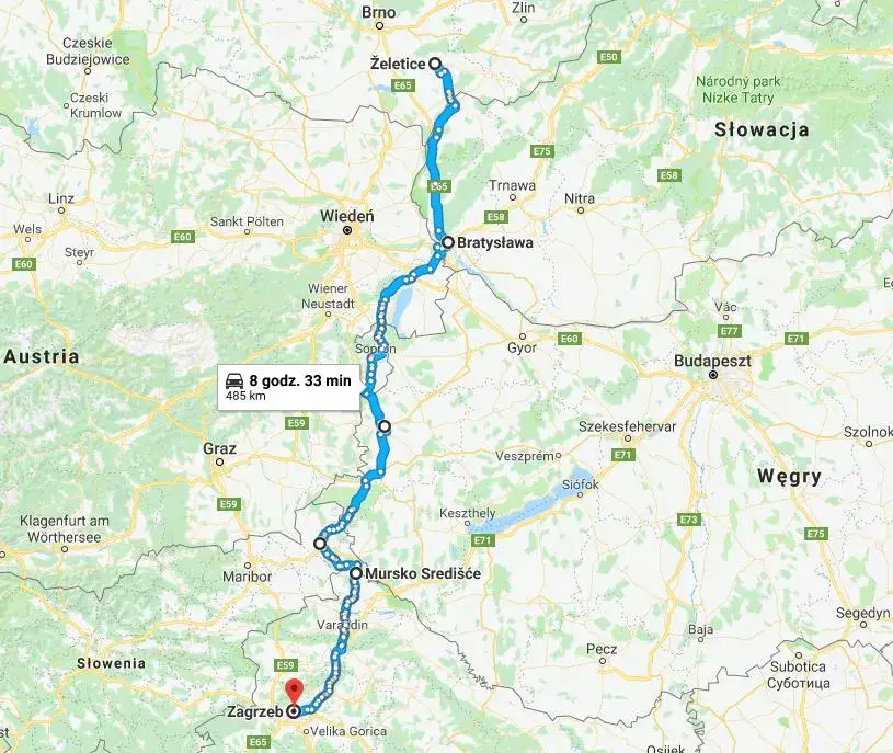 Najlepsza trasa do Chorwacji przez Węgry - oszczędź na kosztach podróży