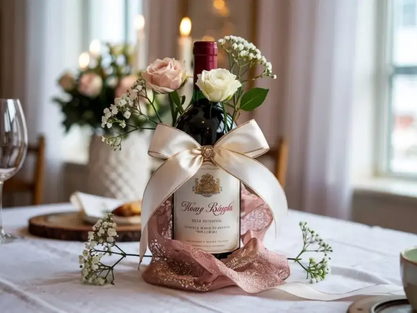 Oryginalne opakowanie wina na ślub: Inspiracje i praktyczne porady