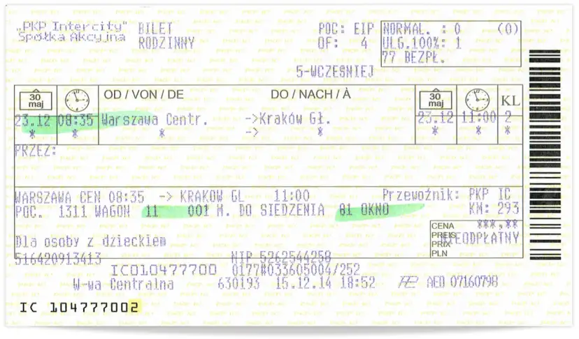 Gdzie jest numer biletu PKP? Odkryj miejsca, gdzie go znaleźć