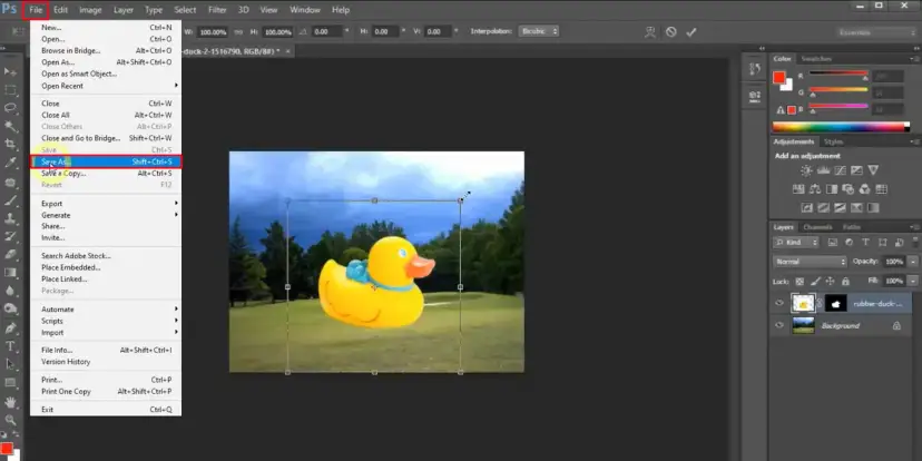 Jak rozciągnąć obraz w Photoshopie bez zniekształceń i błędów