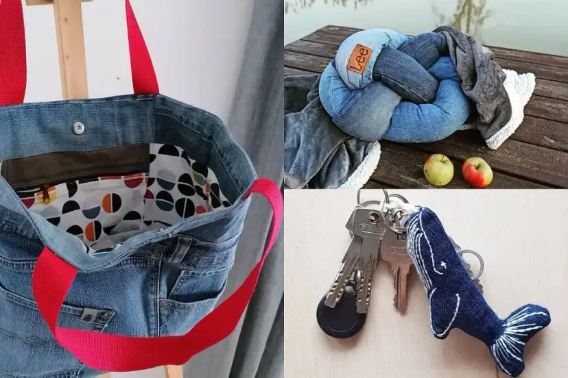 Co zrobić ze starych jeansów? 10 kreatywnych pomysłów na upcykling