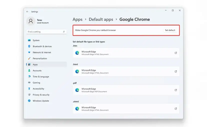 Ustaw domyślną przeglądarkę w Windows 11: Koniec z Edge?