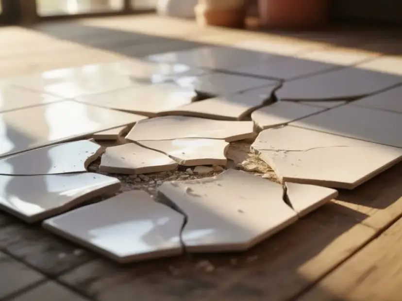 Pękające płytki na podłodze? Poznaj przyczyny i uniknij kosztownych błędów!