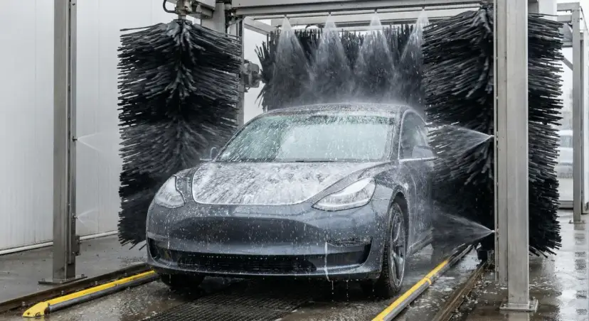 Myjnia automatyczna: Jak umyć auto bezpiecznie i bez rys? Poradnik