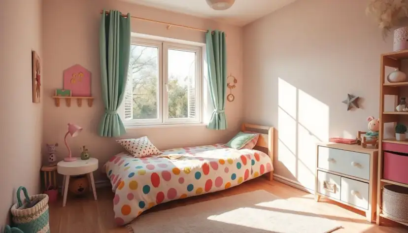 Pomysły na ścianę przy łóżku dziecka, które zapewnią bezpieczeństwo i komfort