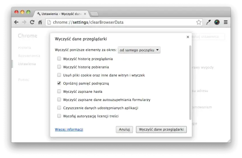 Jak wyczyścić dane przeglądarki i poprawić jej wydajność oraz prywatność