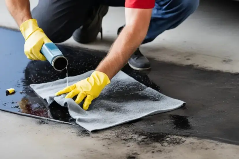 Jak usunąć plamy z oleju silnikowego z asfaltu - skuteczne metody i porady