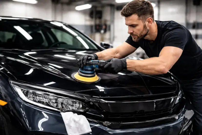 Polerowanie auta maszyną DA: Poradnik dla początkujących zrób to sam!