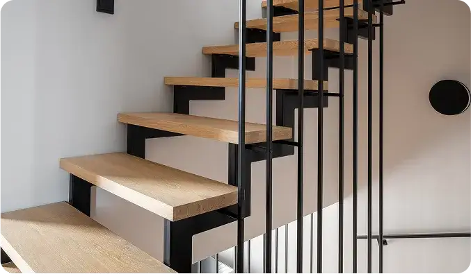 Ciemne schody jaka podłoga – idealne połączenia dla Twojego wnętrza