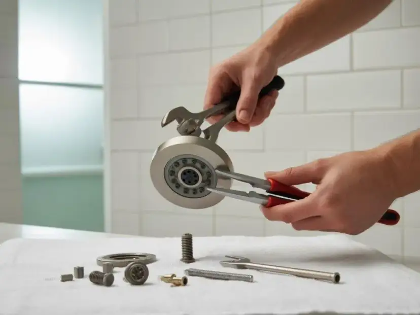 Jak rozebrać słuchawkę prysznicową Hansgrohe bez ryzyka uszkodzenia