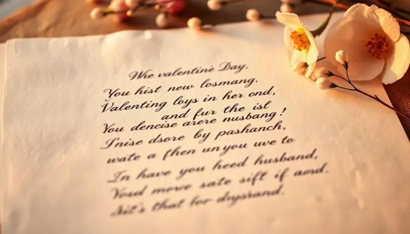 Wierszyk dla męża, który wzruszy i wyrazi Twoją miłość