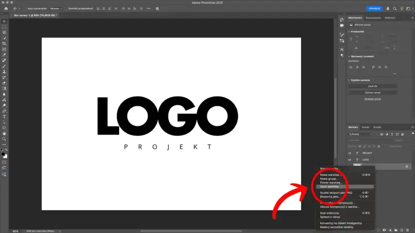 Logo w Photoshopie: Stwórz własne! Poradnik + unikaj pułapek