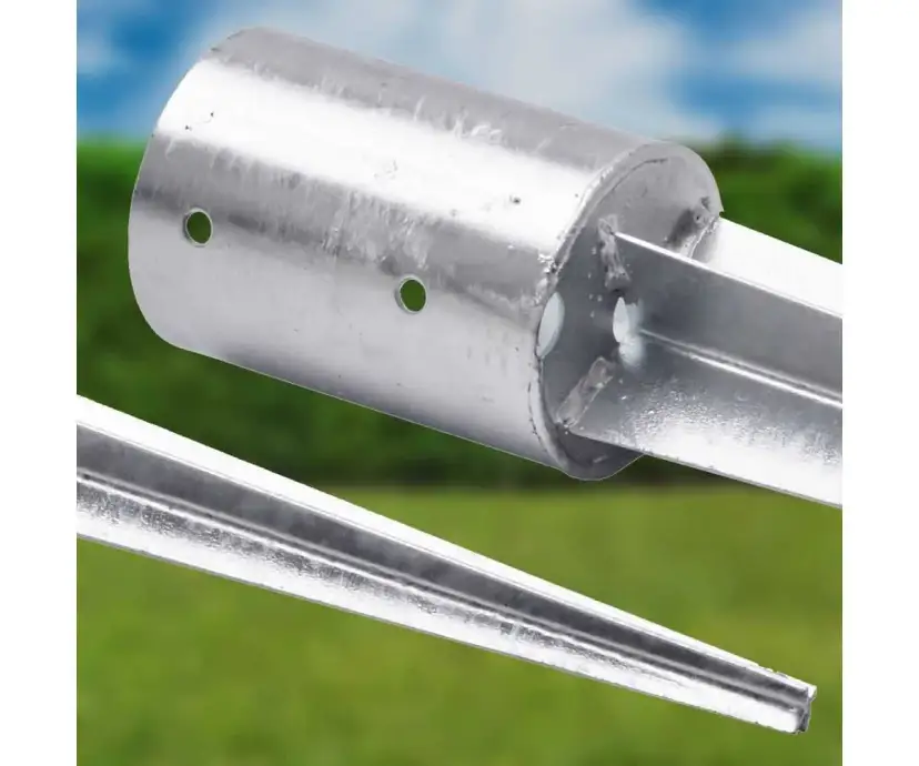 Kotwa wbijana okrągła: przewodnik po szybkim montażu słupów