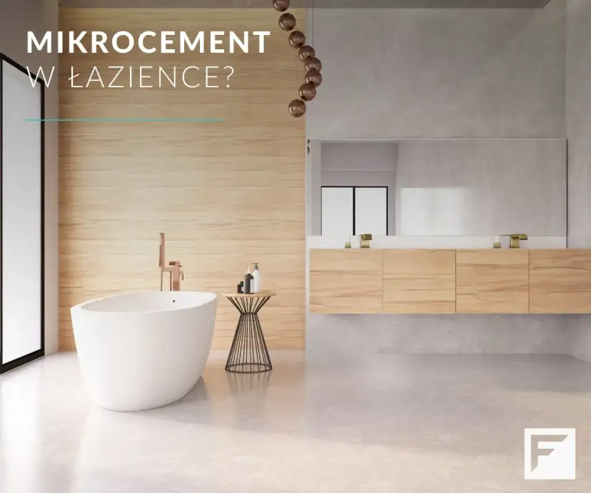 Łazienka bez płytek? Odkryj mikrocement, lamele i inne hity!