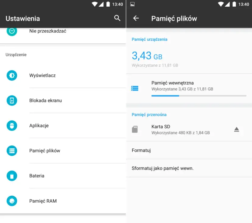 Jak zapisywać aplikacje na karcie SD Samsung i zwolnić miejsce w pamięci