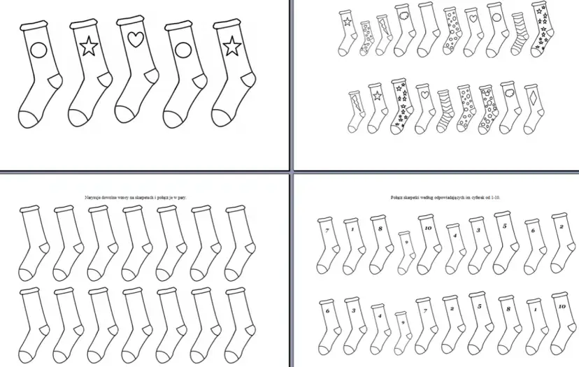 Jak narysować skarpetki: proste techniki i inspiracje do rysowania
