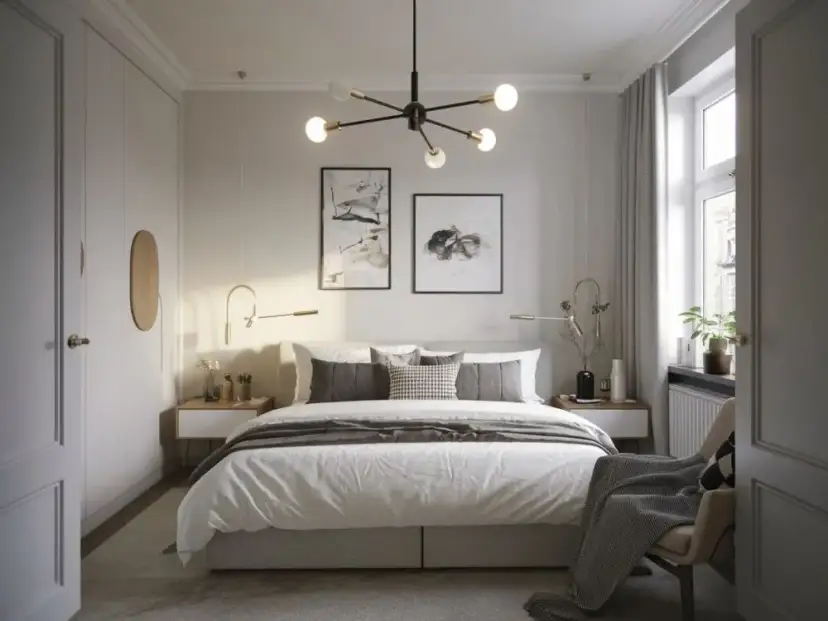 Jaki żyrandol do małej sypialni? Proporcje, styl i modne triki