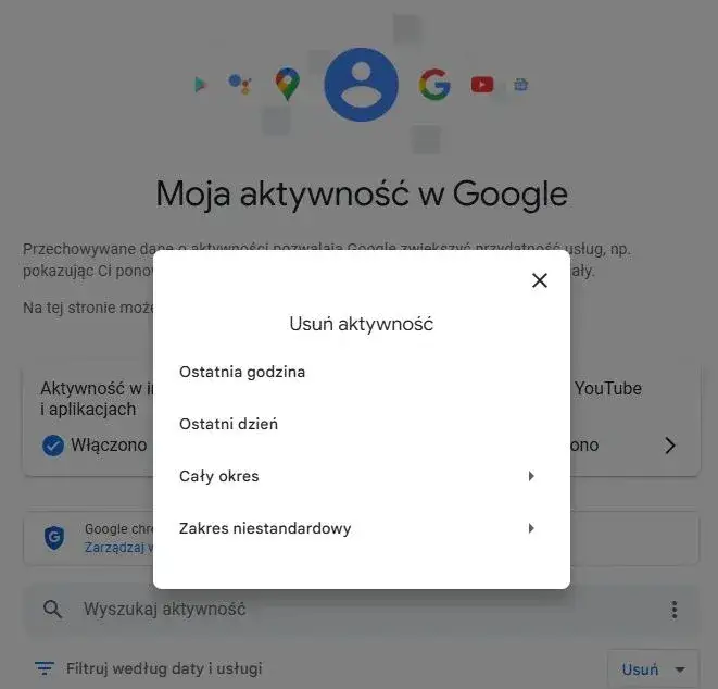 Jak usunąć historię przeglądarki Google i chronić swoją prywatność