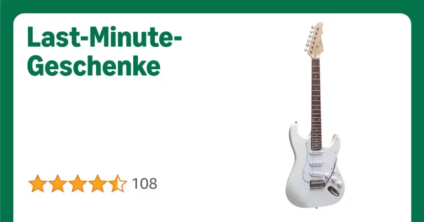 Weiße E-Gitarren: Kaufberatung, Modelle & Pflegetipps