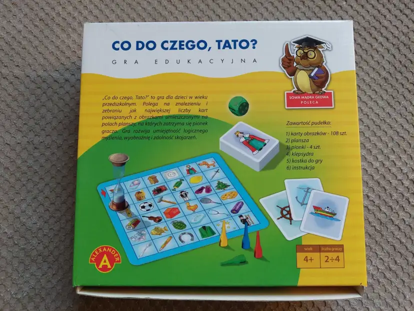 Co do czego, Tato? Recenzja gry edukacyjnej czy warto kupić?