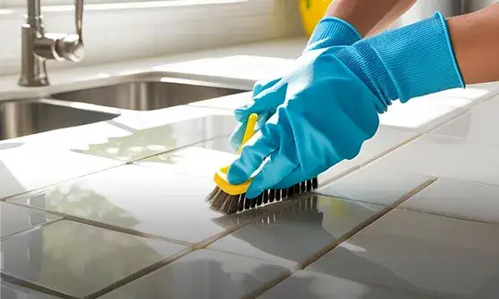 Czym wyczyścić ciemne fugi po remoncie, aby uniknąć trudnych plam