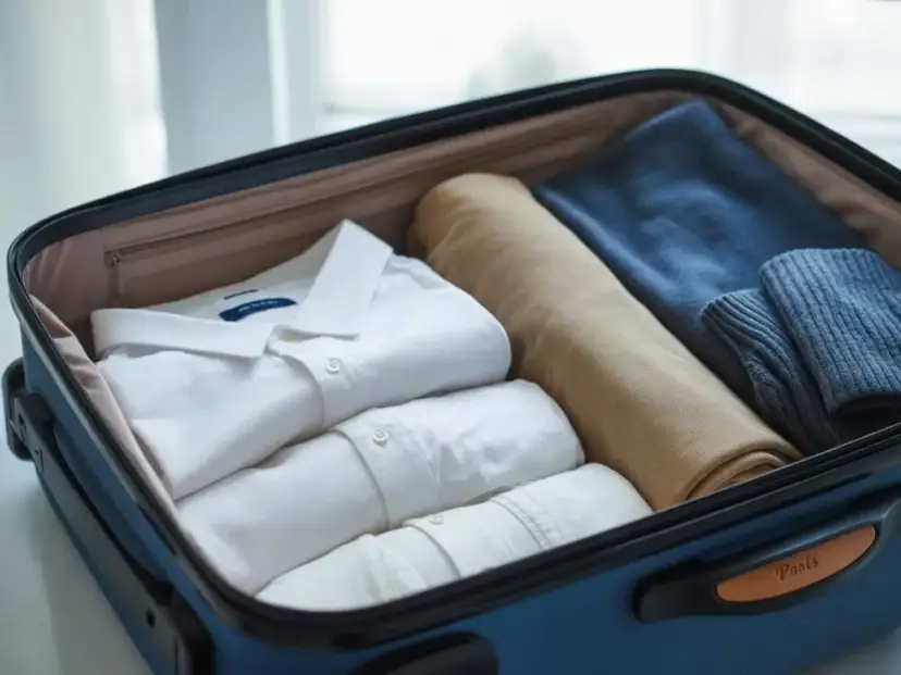Mistrzowskie pakowanie: spodnie garniturowe bez zagnieceń w walizce