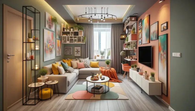 Jak urządzić duży pokój w bloku, by zyskać więcej przestrzeni i stylu