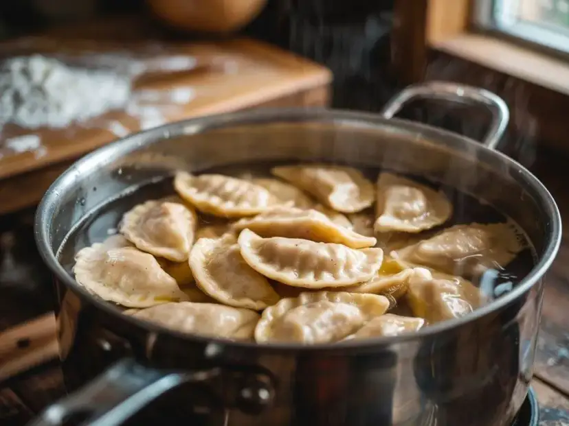 Ile gotować mrożone pierogi? Idealny czas i triki na sukces!