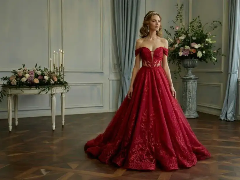 Czerwona suknia ślubna odważny wybór czy powrót do korzeni?