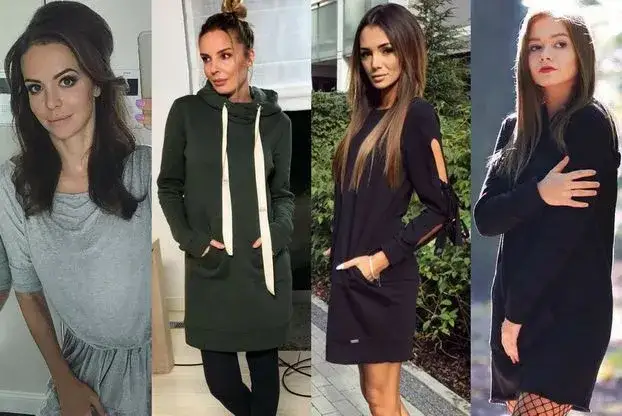 Sukienka dresowa z kapturem stylizacje – odkryj modne połączenia
