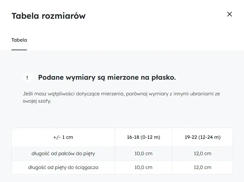 Jak dobrać rozmiar skarpetek dla niemowlaka? Praktyczny poradnik