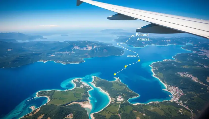 Ile trwa lot z Polski do Albanii? Sprawdź czas podróży i więcej informacji
