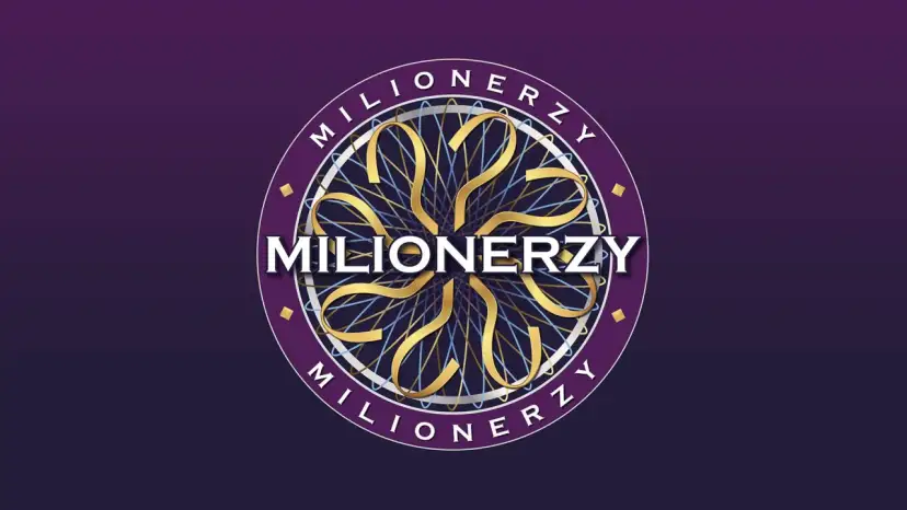 Logo "Milionerzy" z pytajnikami. Ile pytań czeka na uczestników tego teleturnieju?