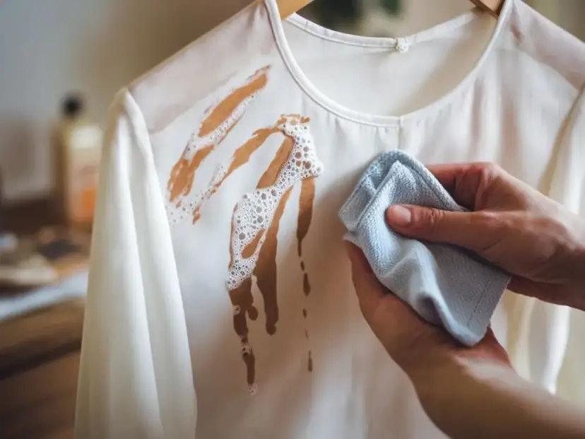 Jak usunąć puder z białej bluzki? Bez śladu i bez stresu!