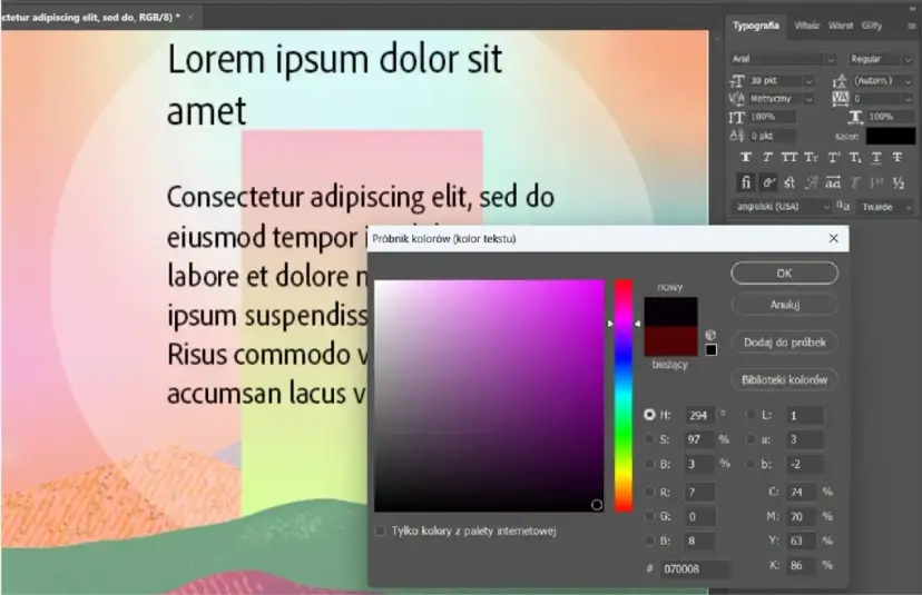 Jak zmienić kolor tekstu HTML? CSS, WCAG i 3 metody