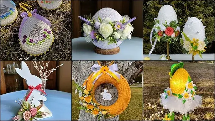 Jak zrobić ozdoby wielkanocne na drzwi - kreatywne pomysły DIY